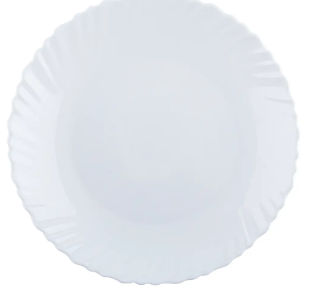 Тарілка десертна V-190W Blanco wave Vittora 190 мм